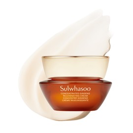Sulwhasoo Concentrated Ginseng Rejuvenating Cream Mini –Visibly Plump Skin & Wrinkles | Anti-Aging Deep Hydration Moisturizer with Korean Ginseng Actives, Ginseng Peptide & Vitamin C | Korean Skincare