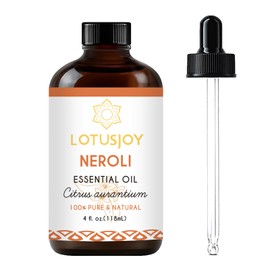 Neroli Essential Oil Organic for Skin Diffuser Spray Perfume, 100% Pure Bitter Orange Blossom Essential Oil Neroli 4 Oz