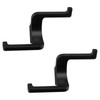 SOTECH Bill Double Hooks Matt Black 107.5 x 64.5 x