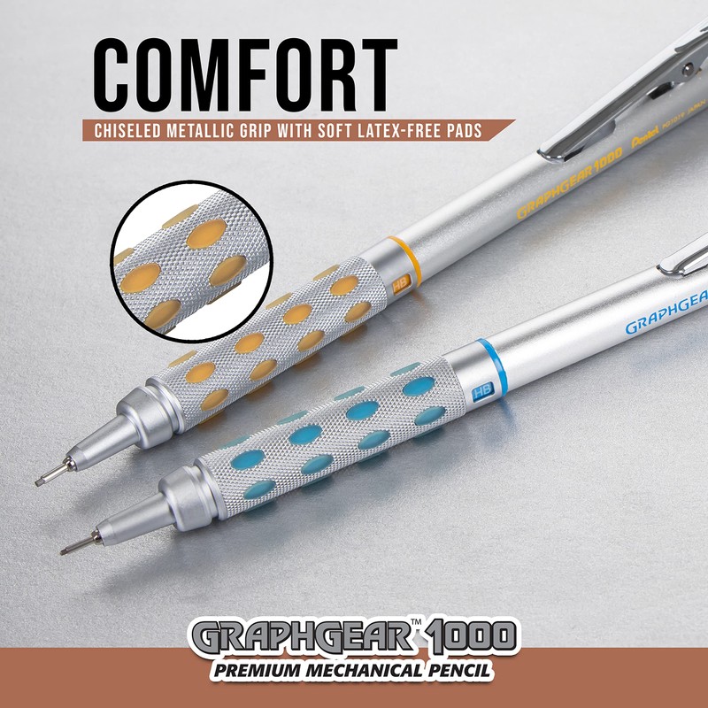 Pentel Arts GraphGear 1000 Mechanical Pencil Premium Gift Set with
