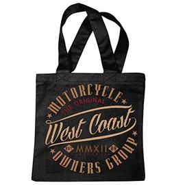 Shoulder Bag Motorcycle West Coast California America USA New York City Biker Shirt Motorcycle Chopper Gothic Motorcycle Skull Motorcycle Club Bike Route 66 Shopping Bag School Bag Gym Bag