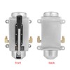 AUNMAS Manual Lubrication Pump 500CC with Dual Outlet, CNC Machine