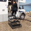 RV Steps with Dual Handrails, 4 Step Spa Hot Tub