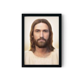Light of the World - By Brent Borup | Jesus Painting | Picture of Jesus | Jesus Christ Portrait | Jesus Art | Brent Borup Art | Sunday School Supplies | Missionary Gifts (UNFRAMED) (5x7 Print - 5