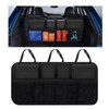 ongfuwu Car Trunk Organizer, Space Saving Backseat Hanging Storage with
