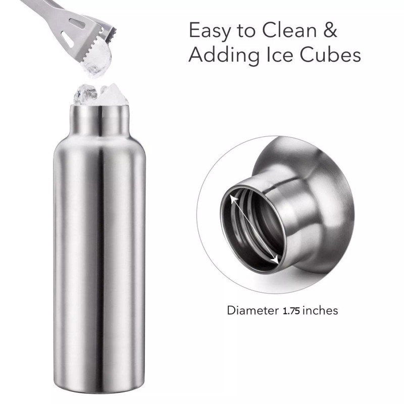 Gteller Stainless Steel Vacuum Insulated Water Bottle 34/25/20/17/12