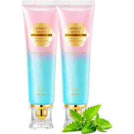 Niacinamide Whitening Toothpaste, Fresh Breath, Stain Removal, 2 Pack