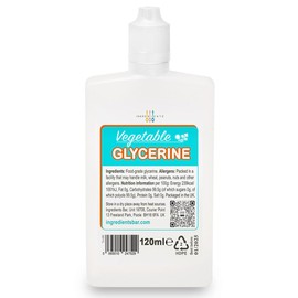 Vegetable Glycerine 120ml from Natural Origins (rapeseed, sunflower) Multi-Use: Food, Skincare, Cosmetics | Premium Quality Pure Glycerol