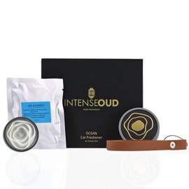 INTENSE OUD Ocean - Sea Elegance Scented Hanging Car Freshener | A Fresh Scent That Transforms Your Car Into an Oceanic Haven.
