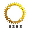 UPANBIKE Bike Narrow Wide Chainring 104 BCD Round Shape Single