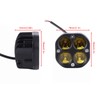 40W Motorcycle Headlight LED Spotlight Yellow Light Waterproof for Off