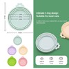 Novique 5 Pack Pet Covers/Dog Cat Lids/Universal BPA Free/Silicone Pet