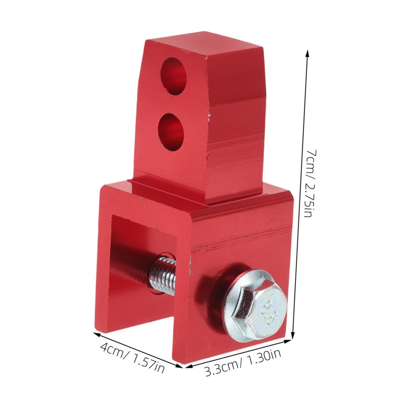 GRIRIW Motorcycle Riser Aluminum Extender Damping Adapter Enhance Stability Comfort