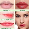 WENJLYJ 8 PCS Aloe Vera Lipstick,Magic Temperature Color Changing Lip
