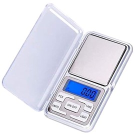 Haobase Pocket Digital Kitchen Scales for Food, Jewellery Gold Herbs - 0.01g to 200g - Auto Calibration - Tare Function