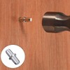 Shelf Pins, 30PCS Nickel Plated Shelf Support Pegs for Cabinet