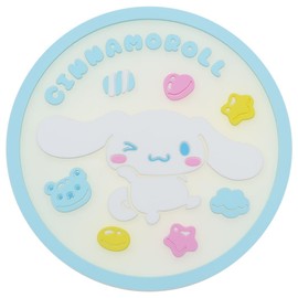 Cinnamoroll [Tableware] Clear Rubber Coaster Sanrio