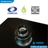 CNX Meer Faucets - Regadera Cuadrada Multiposición, Anti-Sarro y Funciona