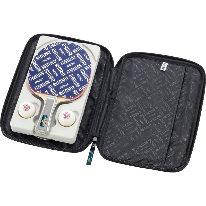 Butterfly 63400 Table Tennis Racket Case, YT Case, Holds 2
