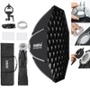 AMBITFUL 35" / 90cm Octagonal Softbox Quick Release with Bowens