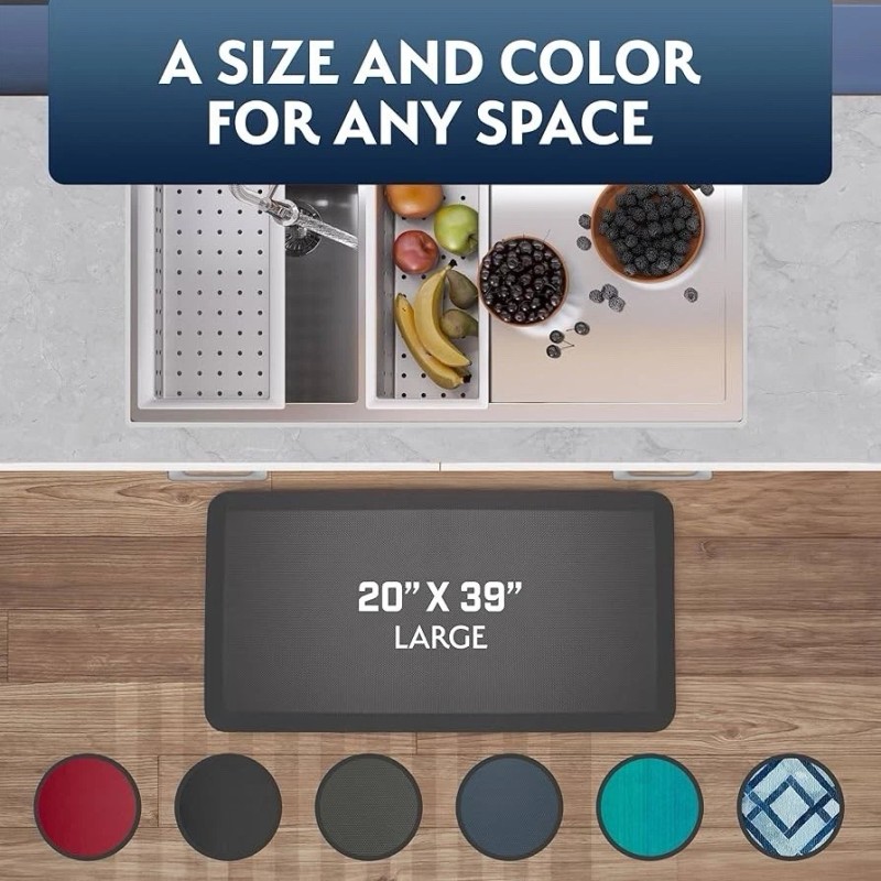 Sky Solutions Anti Fatigue Floor Mat 3/4" Thick Standing Rug