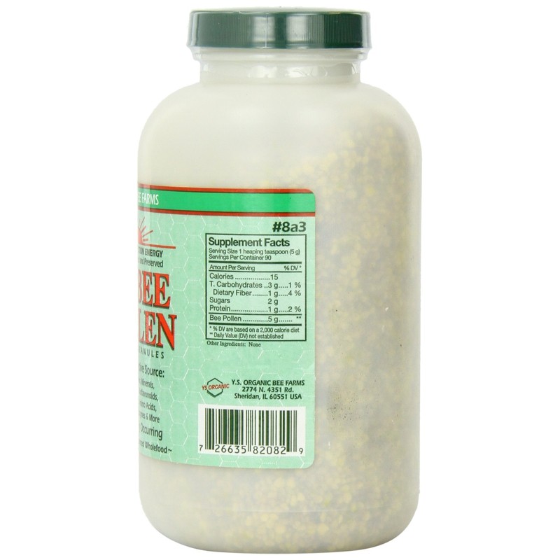 Fresh Bee Pollen Whole Granules - 16 oz. - Granules