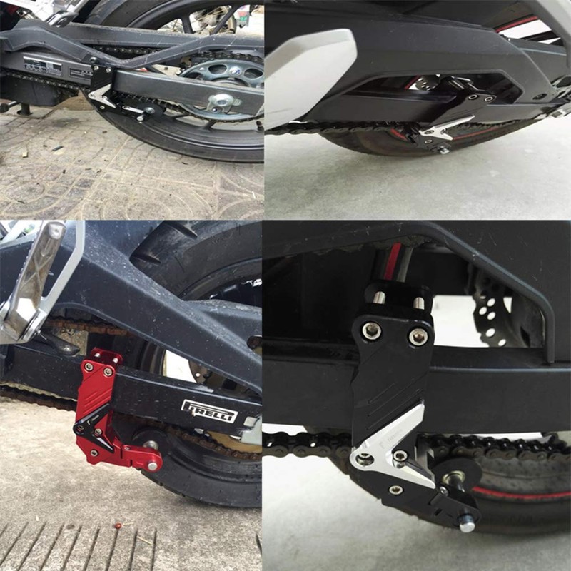 ZSADZS Universal Motorcycle Chain Tensioner CNC Aluminum Alloy Withstand Motorcycle