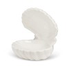 Abbott Collection Double Clam Shell Soap Dish - Porcelain (3.5"