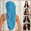 DEMAZALO Silk Long Bonnet for Braids & Curly Hair, Silk