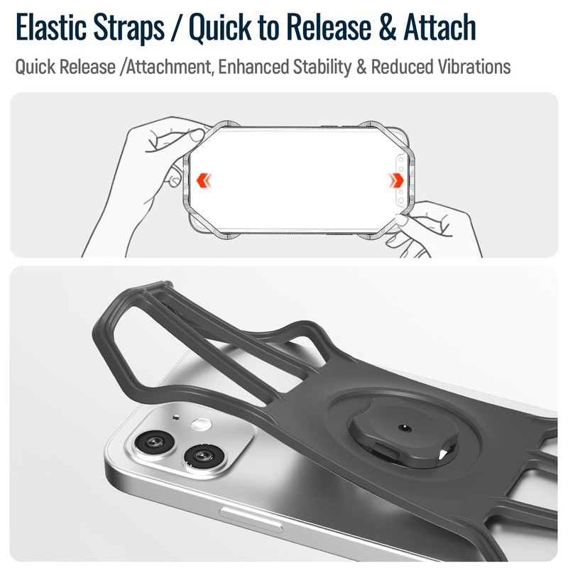 sincetop Phone Silicone Adapter - Quick Install, Secure Connection, Durable