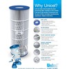Unicel C-8409 Replacement 90 Sq Ft Swimming Pool Filter Cartridge,