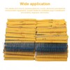 2600Pcs 130 Values Resistor Kit Commonly Used 1% 1/4W Metal