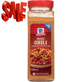 McCormick Original Chili Seasoning Mix, 22 oz Bottle