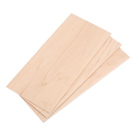 Guitar Head Veneer, 3Pcs Maple Guitar Head Veneer Plate Maple Wood Veneer Guitar Headplate Replacement Part for Luthiers DIY