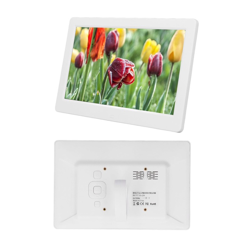 10 Inch Digital Picture Frame HD Intelligent Remote Control Video
