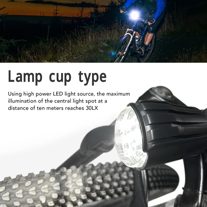 Bike LED Headlight DC 12V to 60V 2.4W IPX4 Waterproof