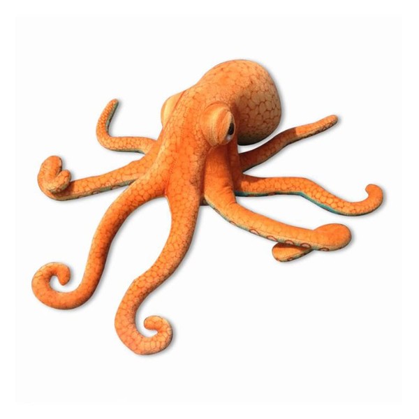 OUKEYI 21.6" Realistic Octopus Plush,Squid Plush Giant Squid Stuffed Animal