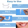 3 Pairs False Teeth, Fake Teeth Clip On Veneers, Upper