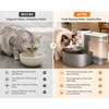 New Stainless Steel Bowl Pet Intelligent Peering Water Dispenser Automatic