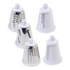 Kitchen HQ Speed Drum Grater, 5 Drums for Slicing, Grating,