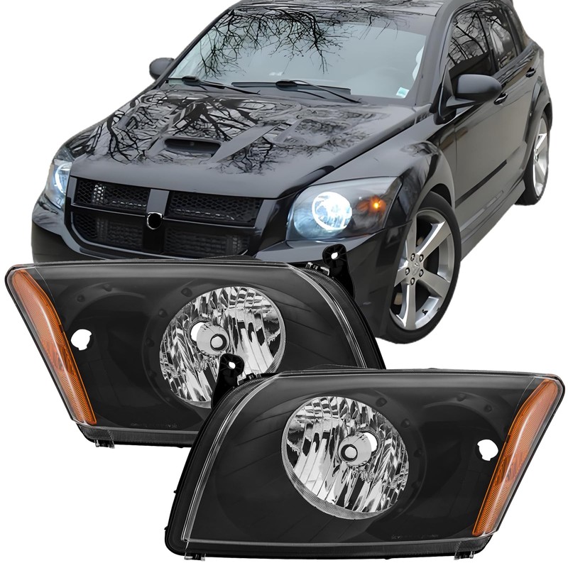 Aresparts 2PCS Headlights Assembly For 2007 2008 2009 2010 2011