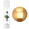 SUNMORY Shelf Floor Lamp with 3-Way Dimmable LED Bulb, Modern