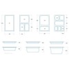 Maxima GN Container Perforated - 1/3 GN - Stainless Steel