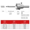 EZARC Hole Saw Carbide Drill, Powerful Hole Opener Ideal for