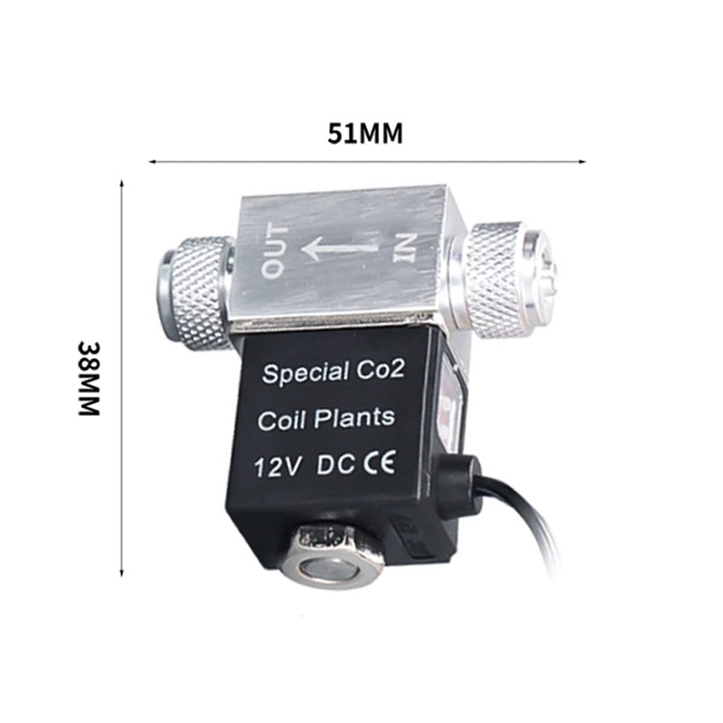 PAKASEPT CO2 Solenoid Valve System Aquarium Solenoid Valve DIY Automatic