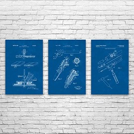 Welding Patent Posters Set of 3 (5x7), Metal Worker, Welder Gift, Welding Decor, Shop Class Art, Workshop Decor, Man Cave Art Blueprint