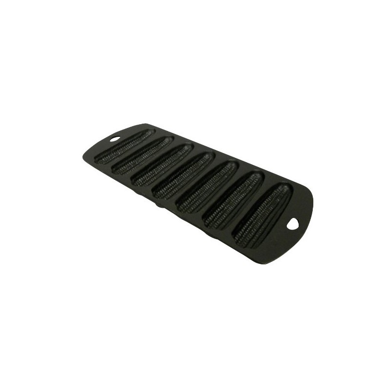 King CICB7S Kooker Pre-seasoned Cast Iron Corn Bread Pan