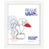Frame USA 14x20 Picture Frame, White, Corporate Thin Series, Wall