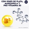 Espuma para afeitar NIVEA MEN Silver Protect antibacterial con iones