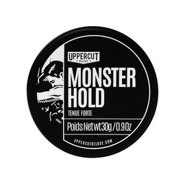 Monster Hold Pomade Midi, producto a base de cera de fijación fuerte y pesada, de larga duración y reutilizable para estilos tradicionales o más atrevidos, 0,9 oz/30 g